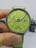 Swiss Replica IWC Schaffhausen Watch All Green